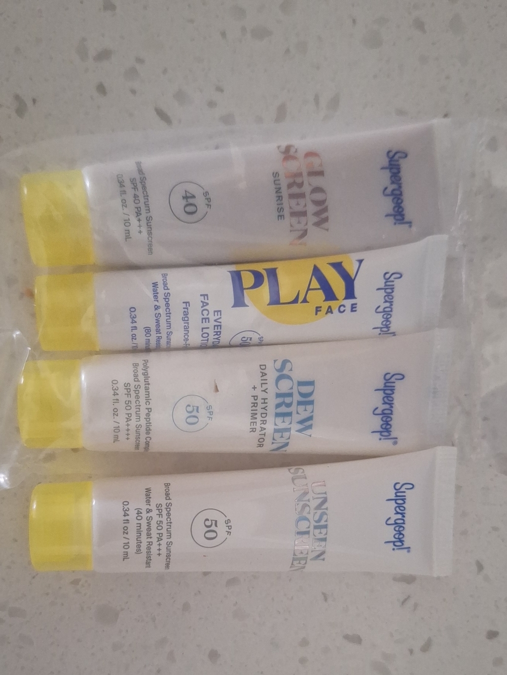 Supergoop! Travel 4 Count Set